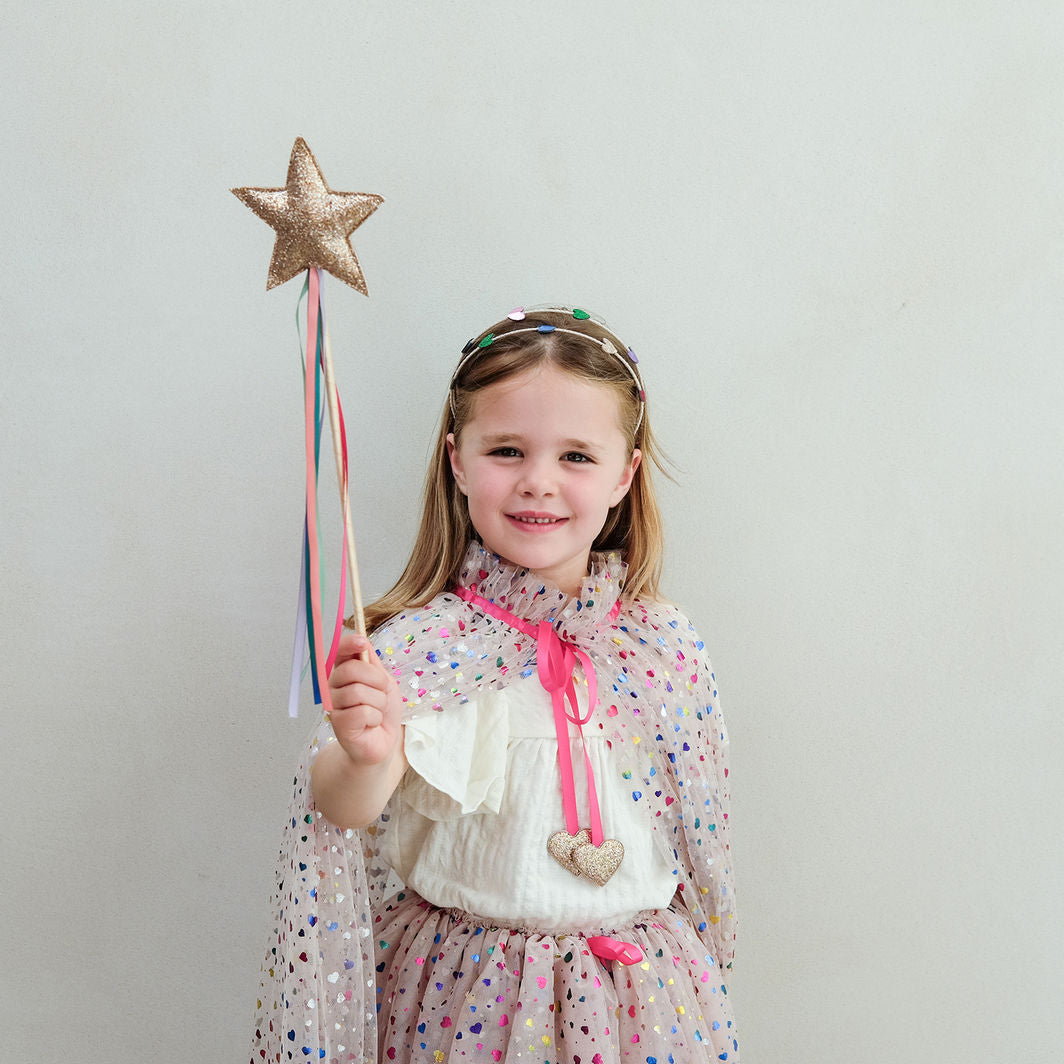 Mimi & Lula Rainbow Star Magic Wand