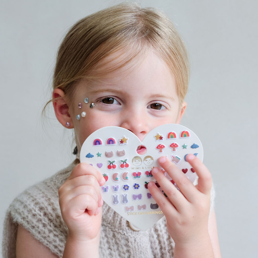 Mimi & Lula Self-Adhesive Ear Stickers 25 Pairs - Mixed Earrings