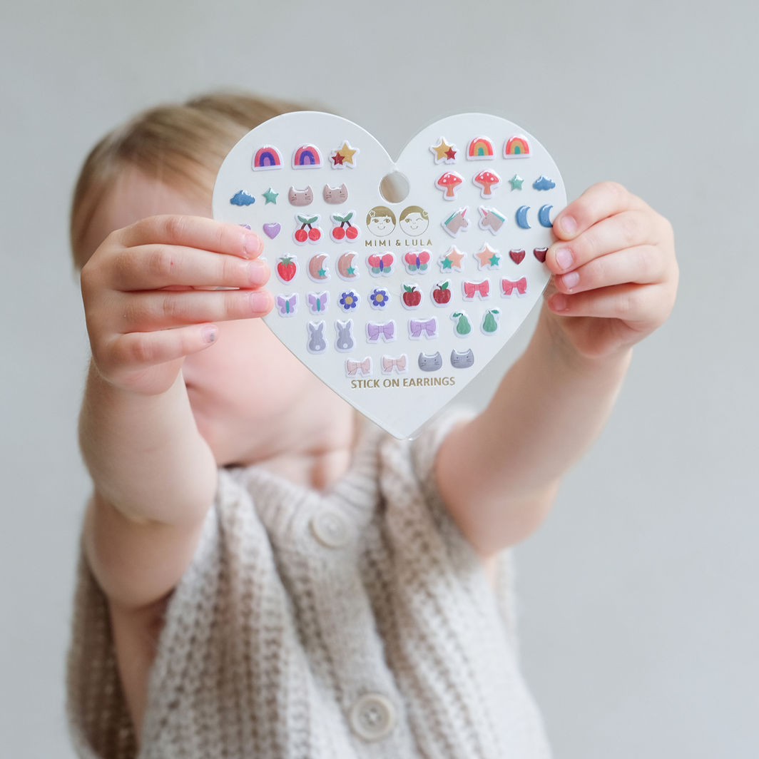 Mimi & Lula Self-Adhesive Ear Stickers 25 Pairs - Mixed Earrings