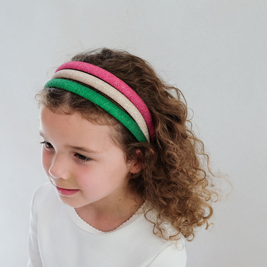 Mimi & Lula 3 Headbands, Christmas Glitter