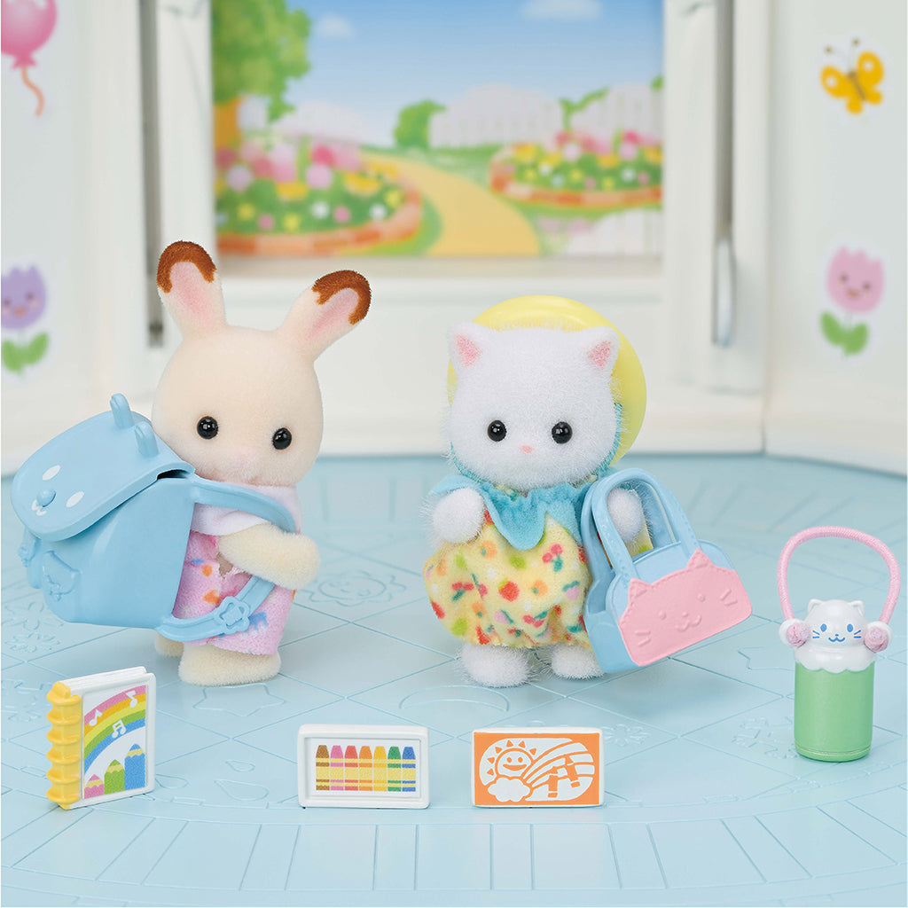 Sylvanian Families, Nursery Friends Walk-Along Duo
