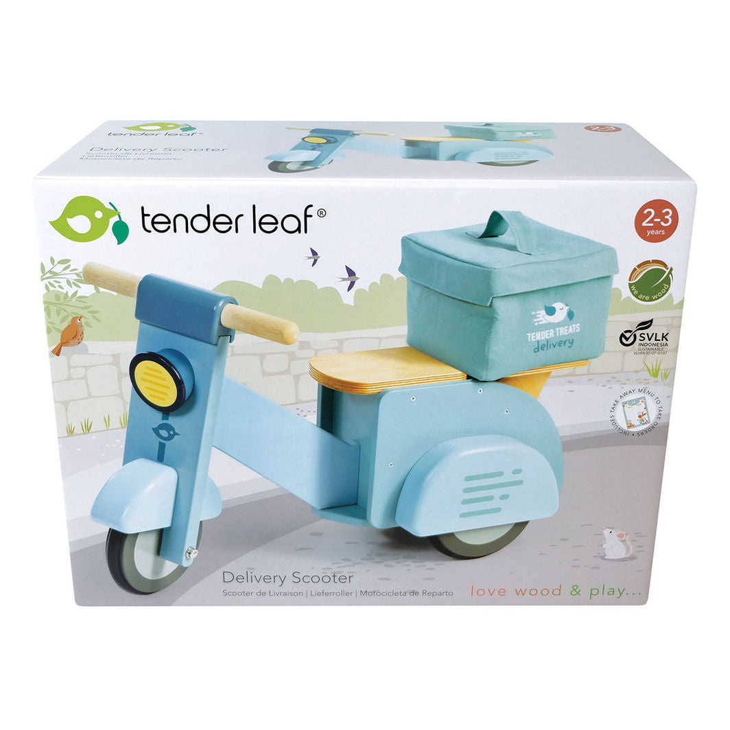 Tender Leaf Ride-On, Turquoise Scooter