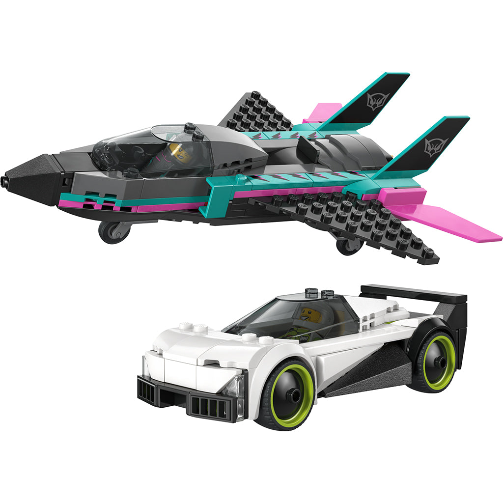 LEGO® City Jet Plane vs. Race Car