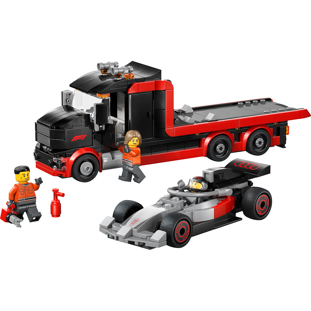 LEGO® City F1® Exhibition Truck with Audi F1® Race Car