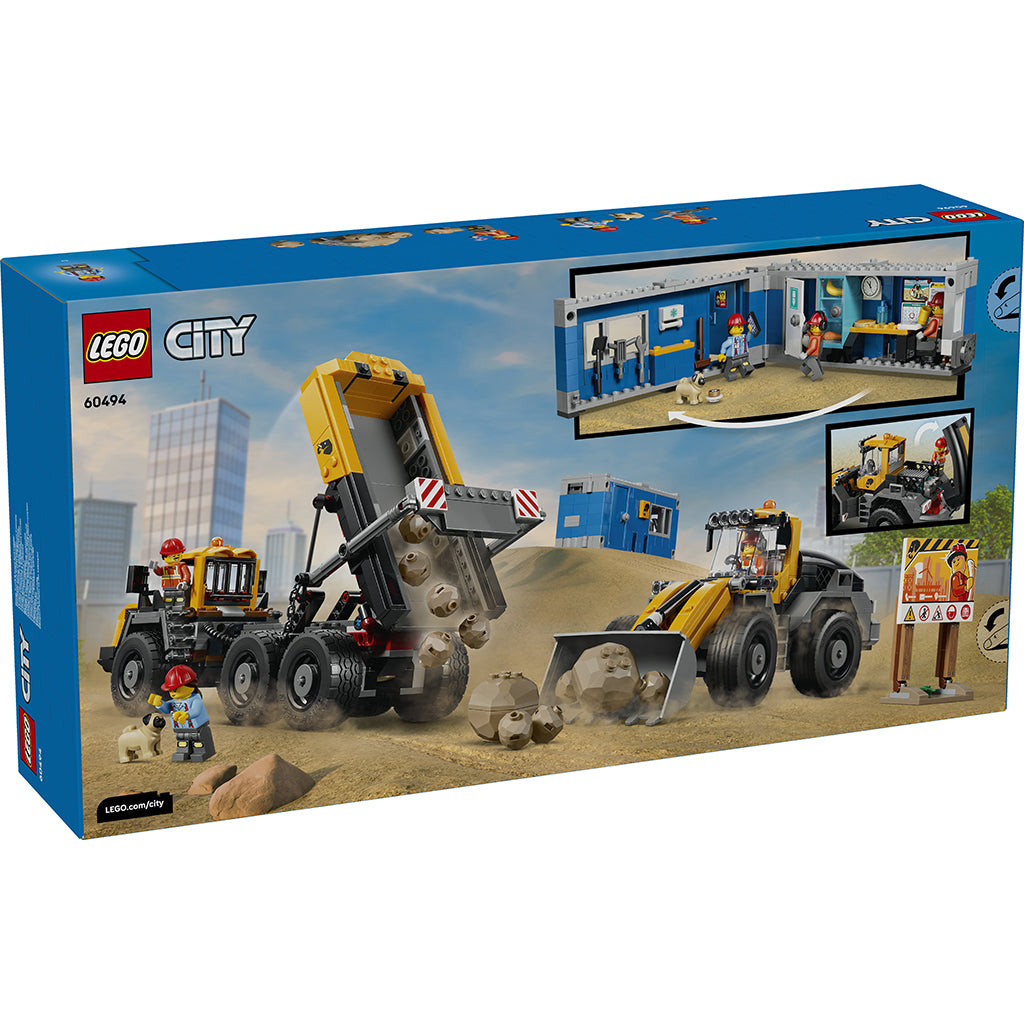 LEGO® City Front Loader and Dump Truck – Building Set 60494