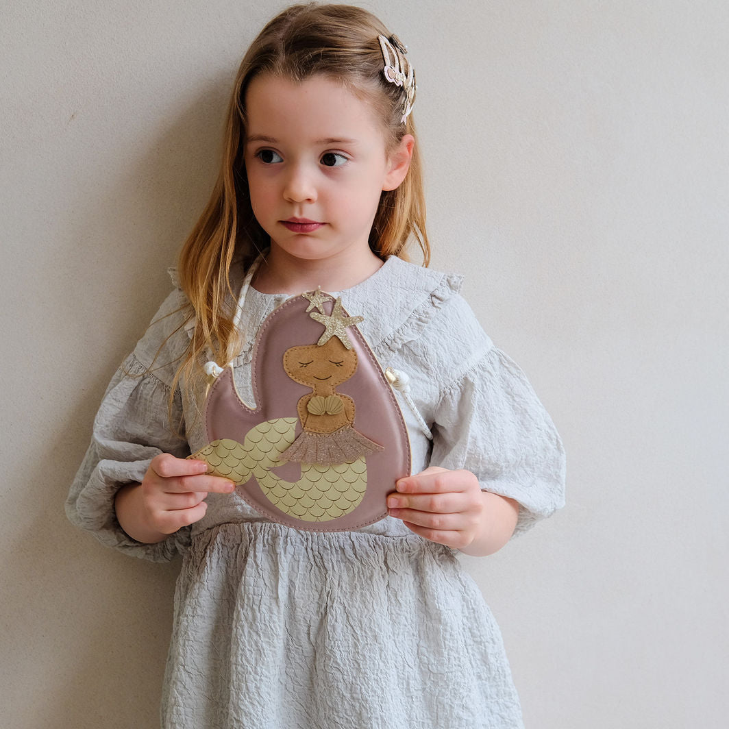 Mimi & Lula Bag with Strap, Mermaid Ocean Pearl