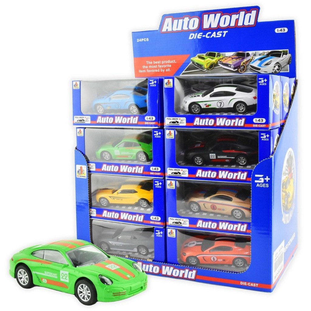 Robetoy Metal Car, 10 cm - Assorted Models