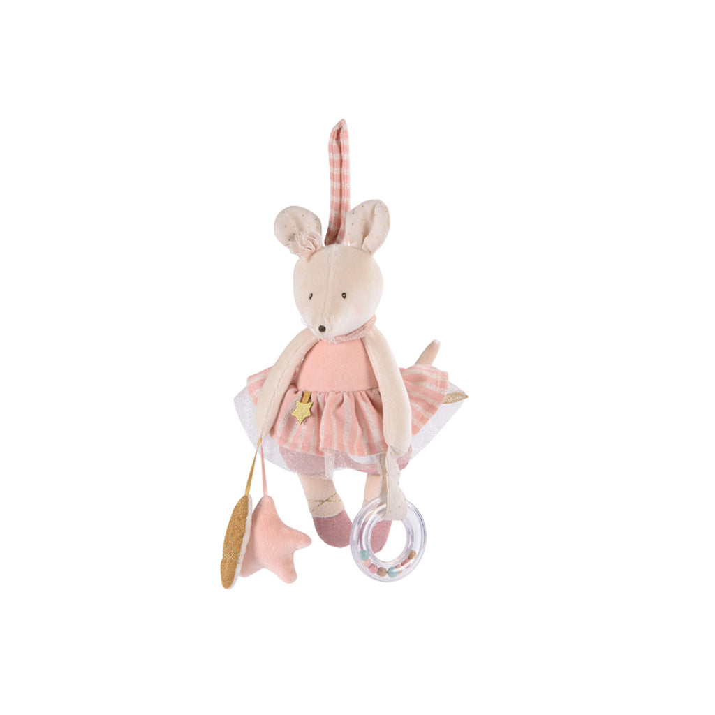 Moulin Roty – Activity Mouse with Hanging Attachment – La Petite Ecole de Danse