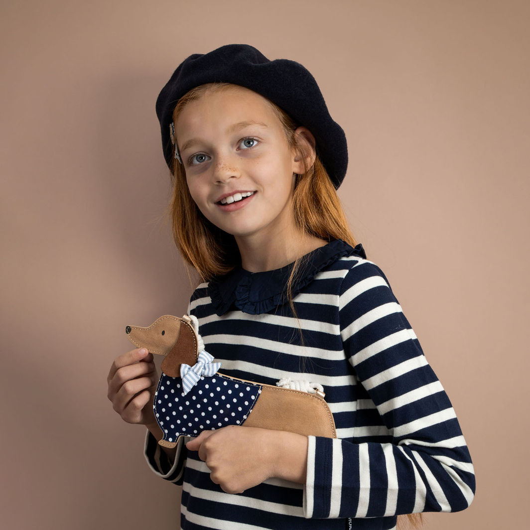 Mimi & Lula Bag with Strap, Sausage Dog Mon Cheri