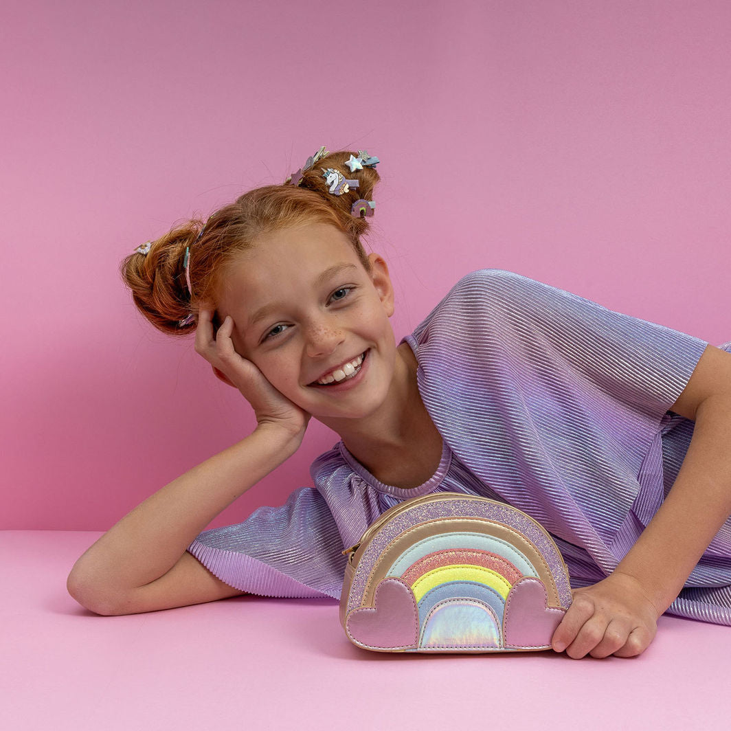 Mimi & Lula Shoulder Bag, Rainbow My Little Unicorn