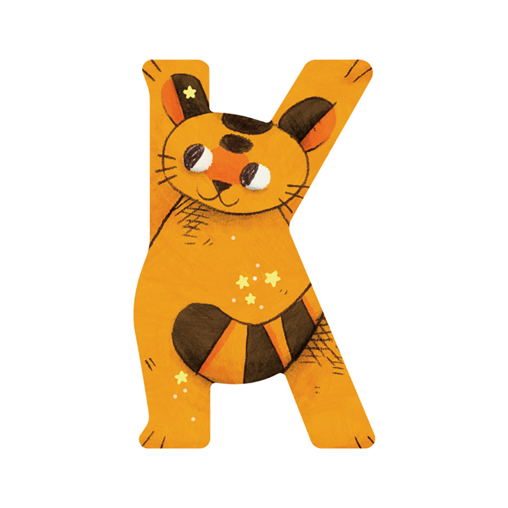 Moulin Roty Wooden Letters, Excluding Æ, Ø, and Å