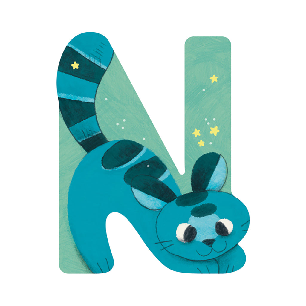 Moulin Roty Wooden Letters, Excluding Æ, Ø, and Å