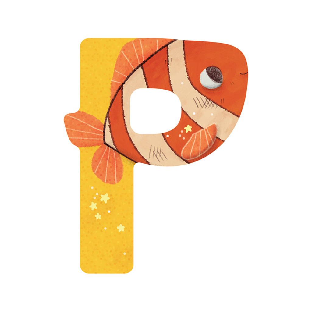 Moulin Roty Wooden Letters, Excluding Æ, Ø, and Å