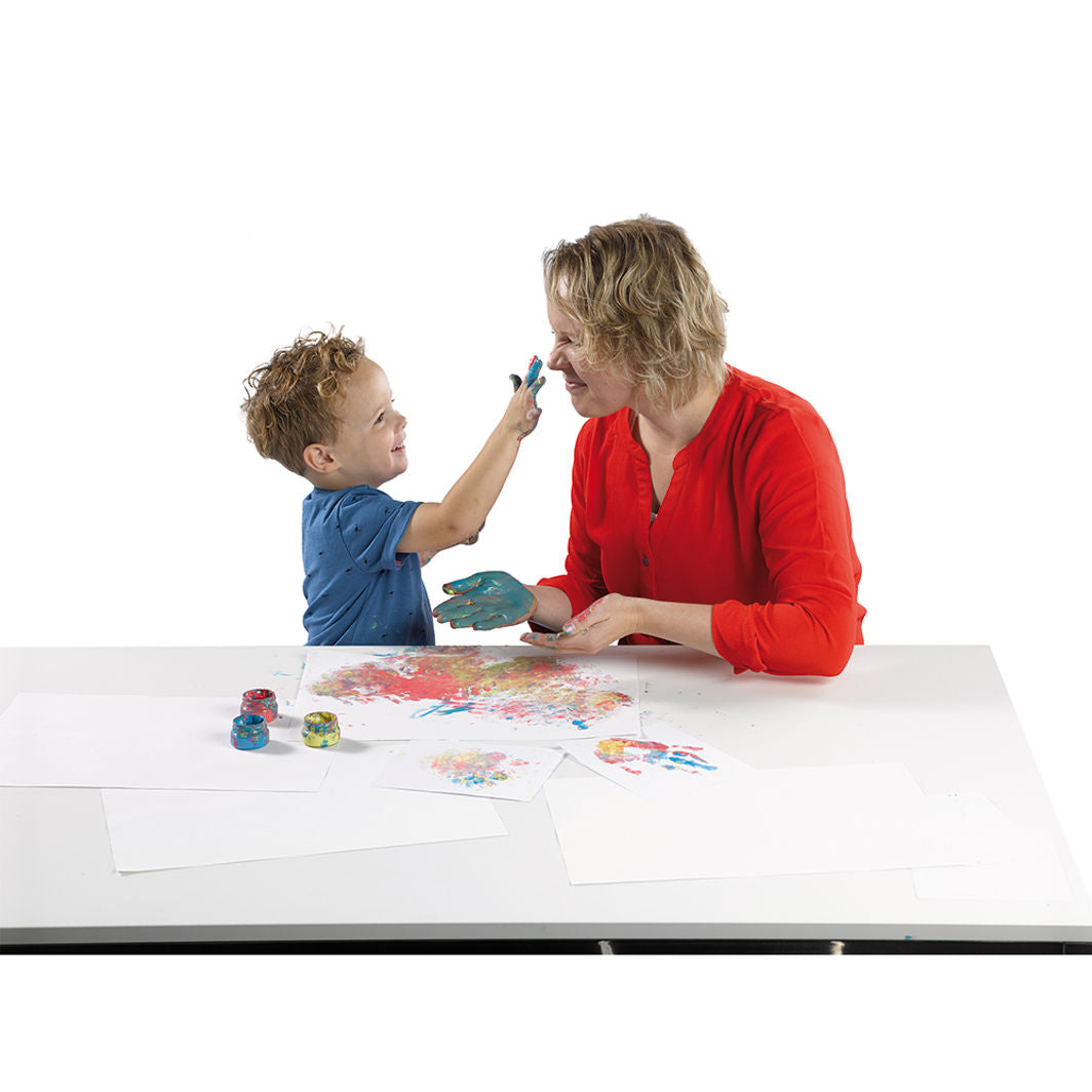 SES Creative, Finger Painting Set – 4 x 145 ml