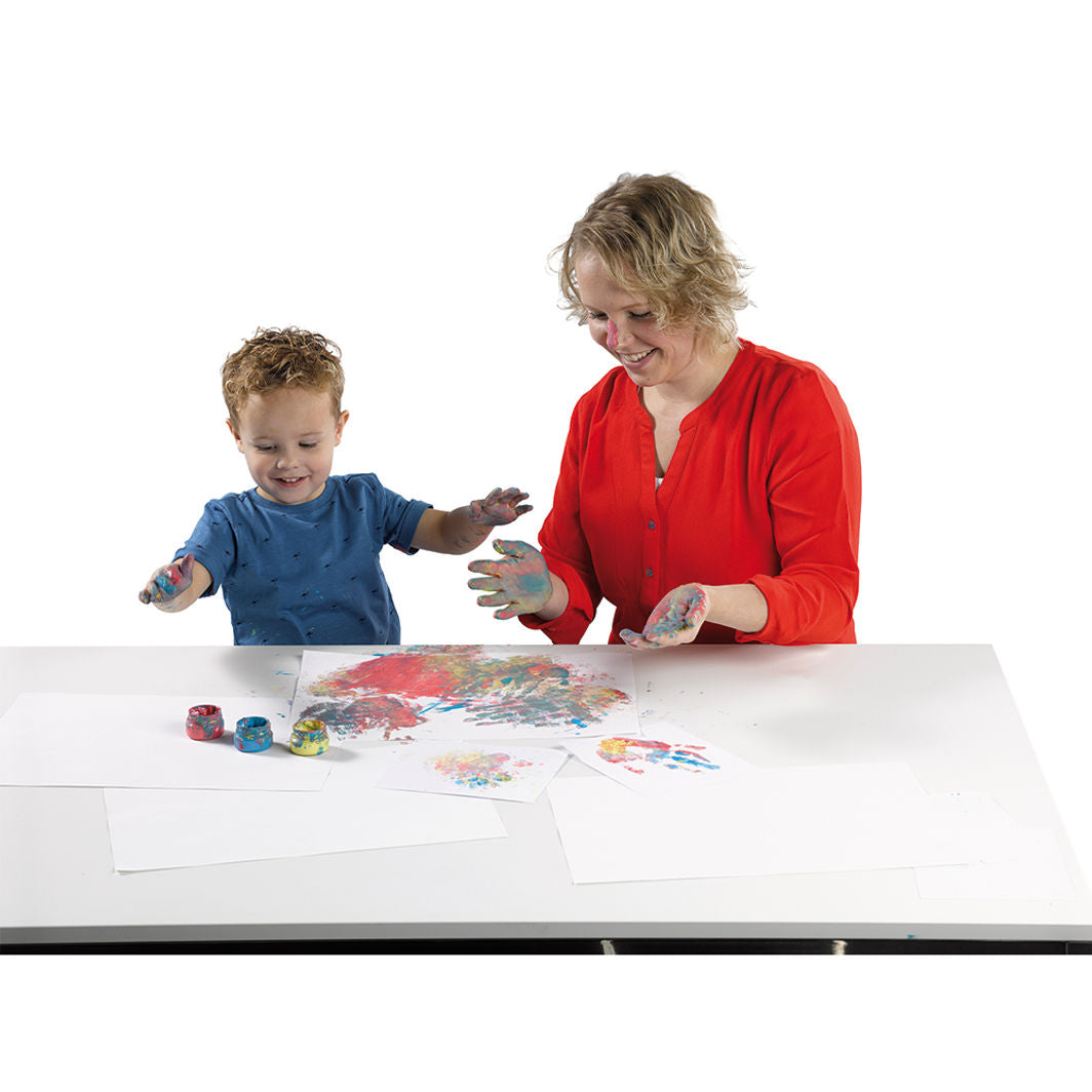 SES Creative, Finger Painting Set – 4 x 145 ml