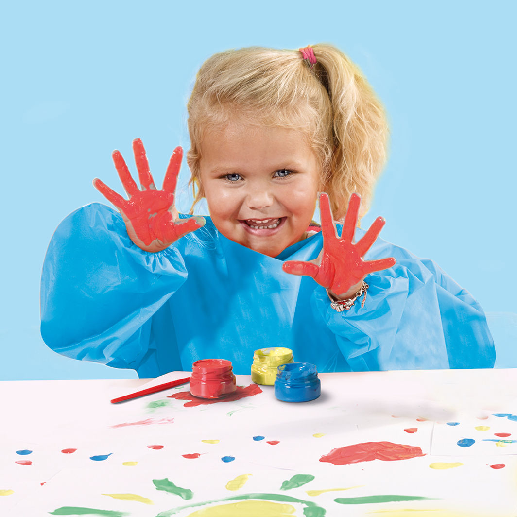 SES Creative, Finger Painting Set – 4 x 145 ml