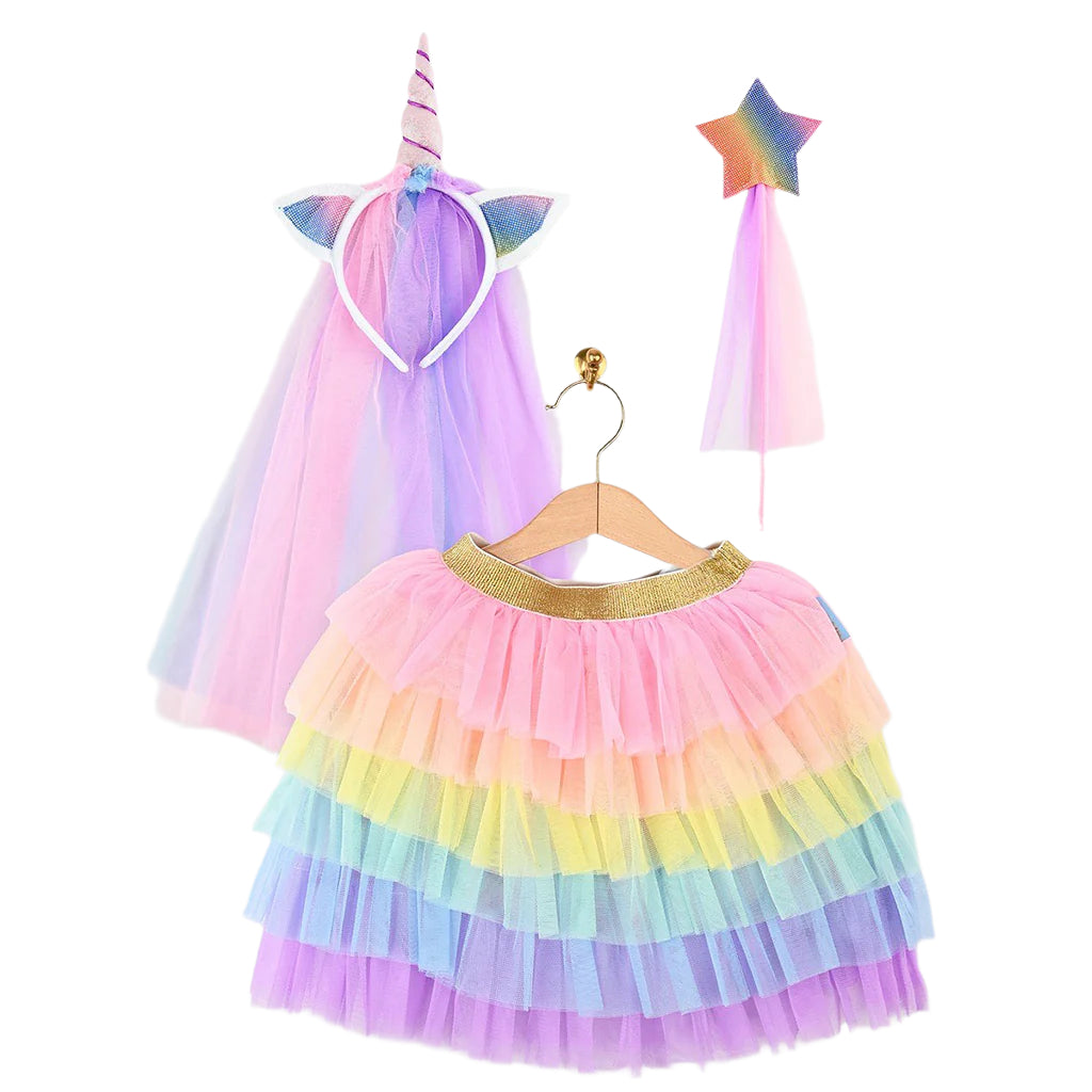 Den Goda Fen dress-up costume, Unicorn set – Sizes 2-5 years and 5-8 years