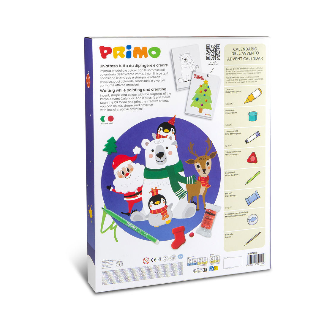 PRIMO - Christmas Calendar with 24 Doors