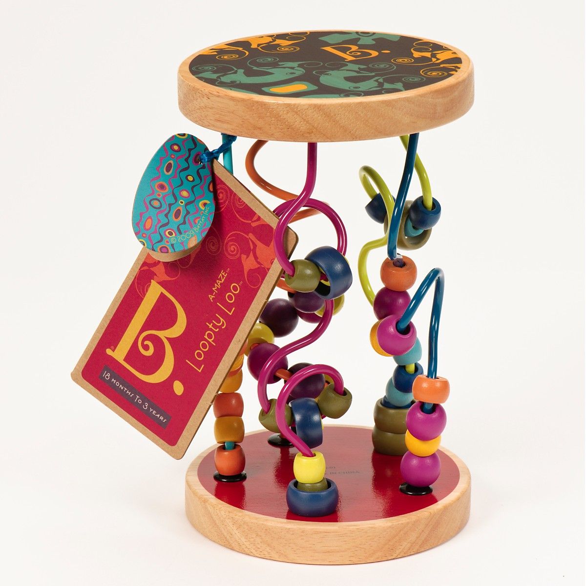 B Toys a-maze Loopty loo, Bead Maze – For ages 18 months and up