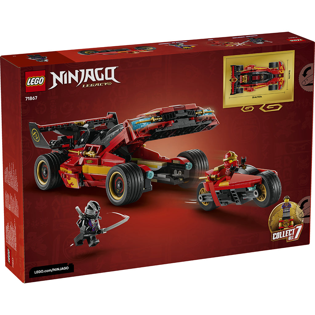 LEGO® NINJAGO® X-1 Ninja Car – 15th Anniversary Toy 71867
