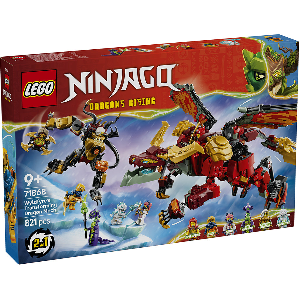 LEGO® NINJAGO® Wyldfyre's Transforming Dragon Mech – Price Guarantee!