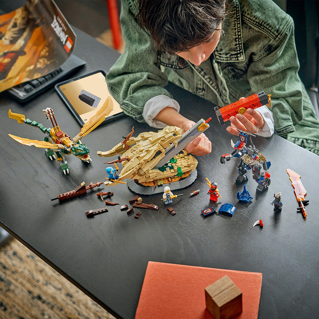 LEGO® NINJAGO® Battle at the Dragon Blade Display Set 71871