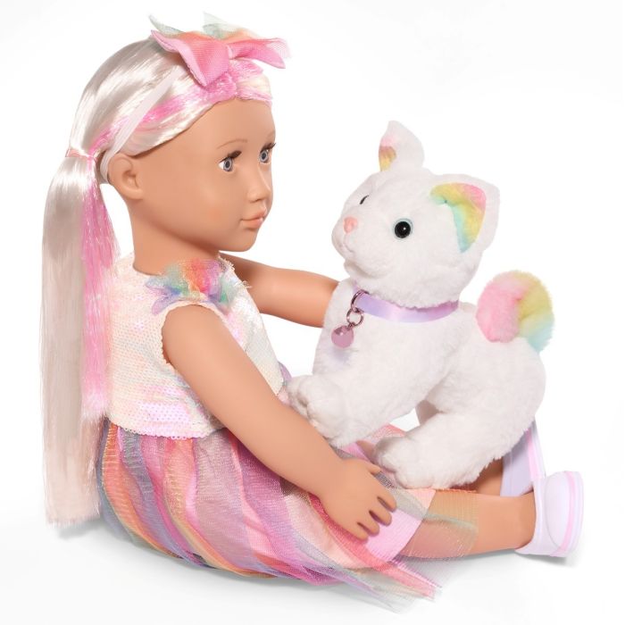 Our Generation Doll Accessories, Fantasy Cat with Movable Legs