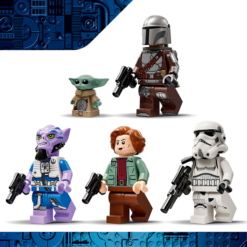LEGO® Star Wars™ Razor Crest™ Byggelegetøj med fartøj