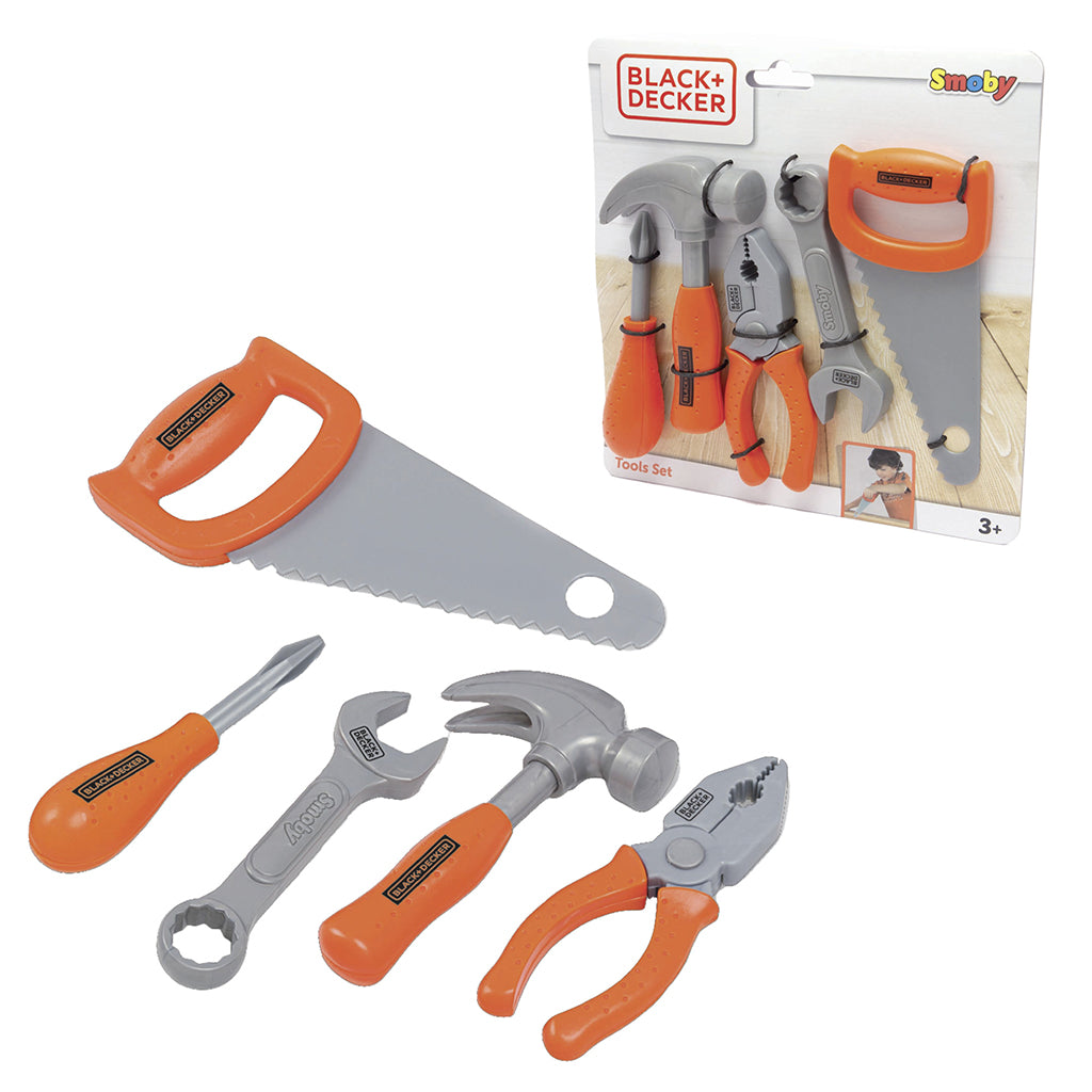 Black & Decker Tool Set with 5 Pieces