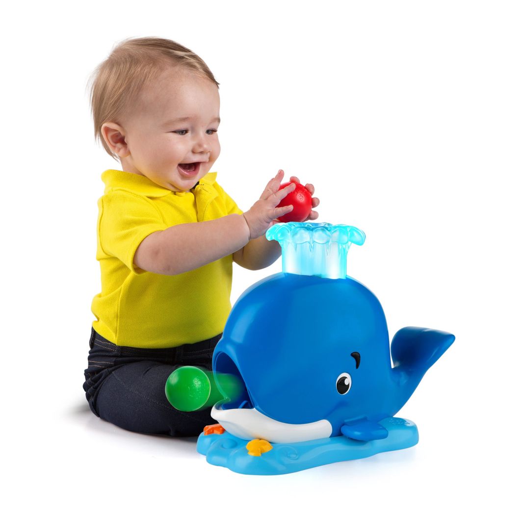 Bright Starts Baby Toy, Silly and Bubbly Whale