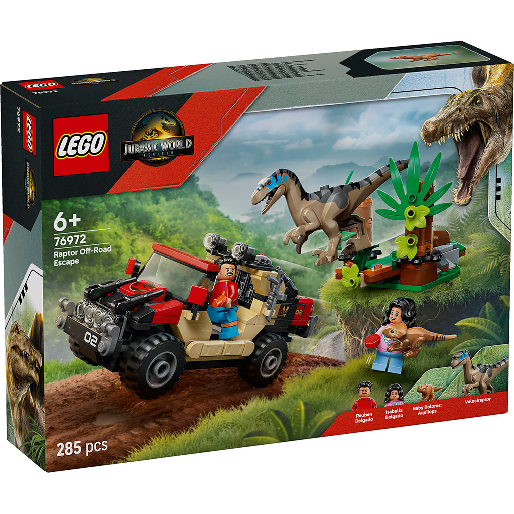 LEGO® Jurassic World™ Off-Road Escape from the Raptor