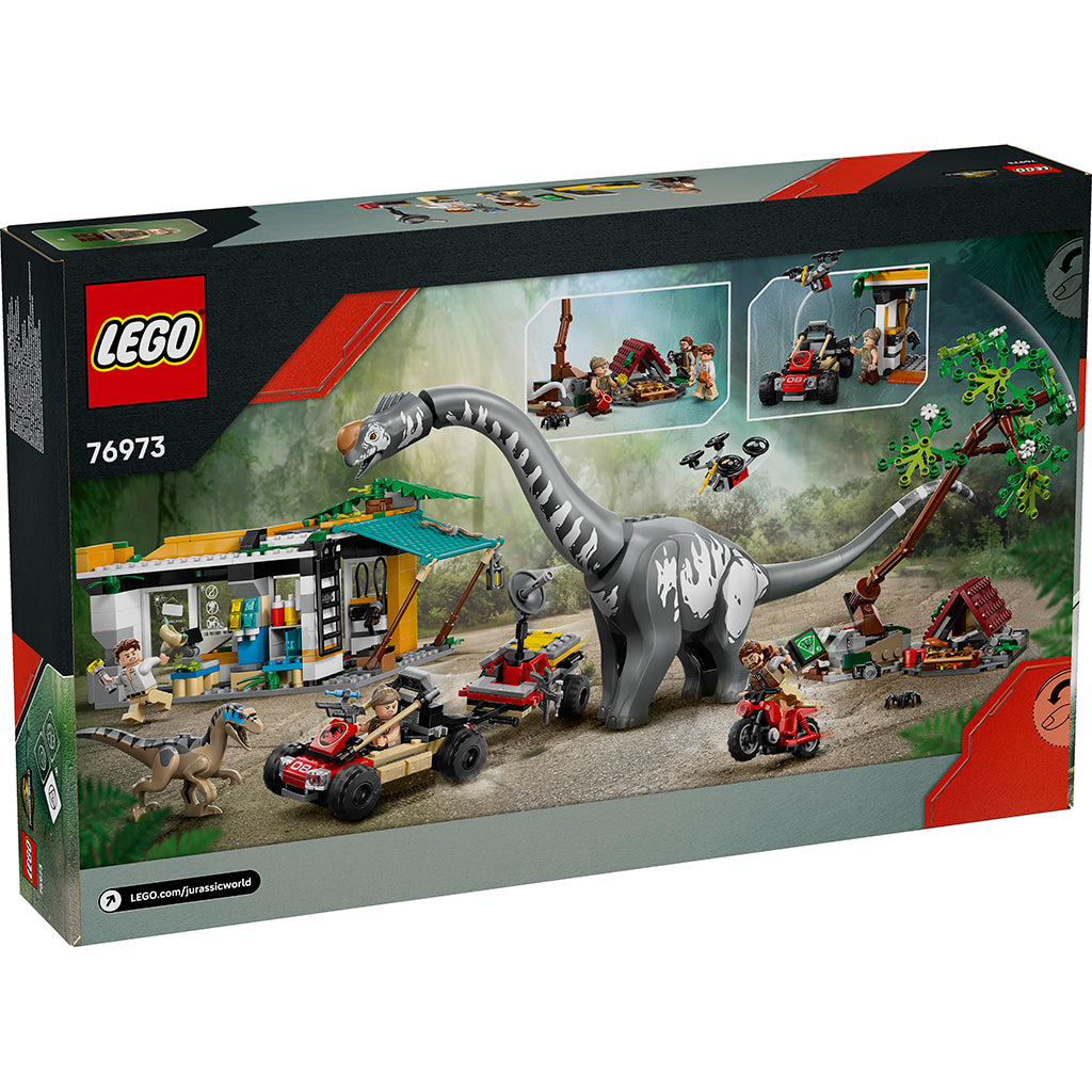 LEGO® Jurassic World™ Tracking Mission: Raptor and Titanosaurus