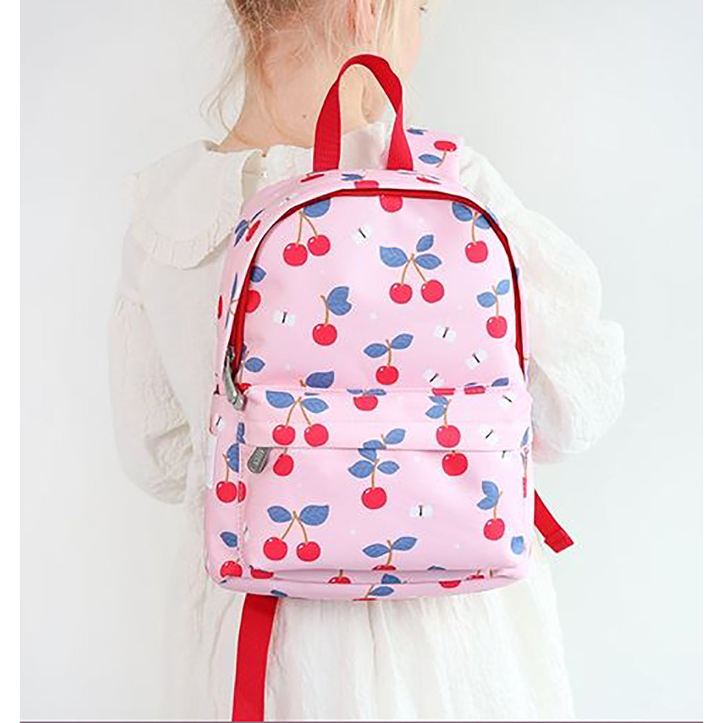 A Little Lovely Company Backpack, Small - Cherry