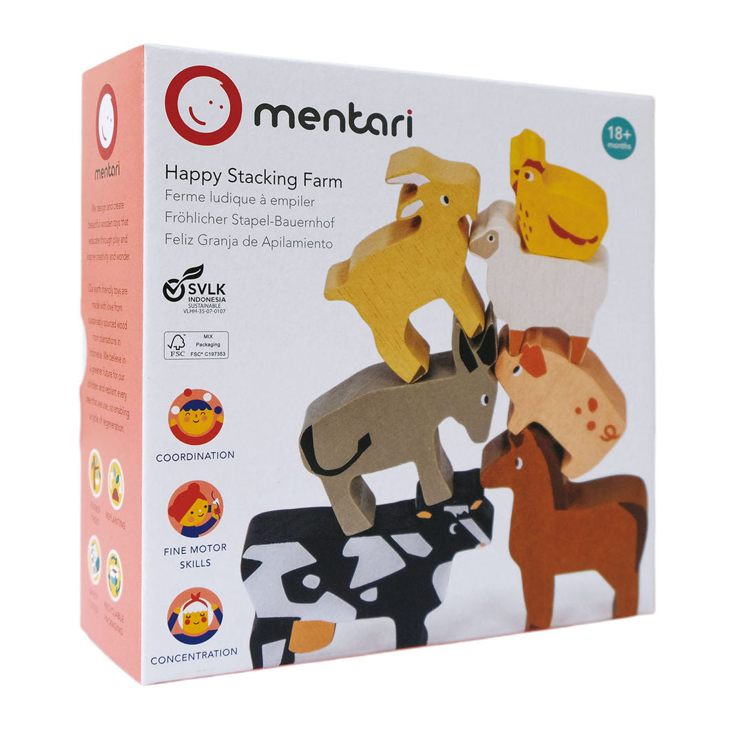 Mentari Play Set – Farmyard Animals