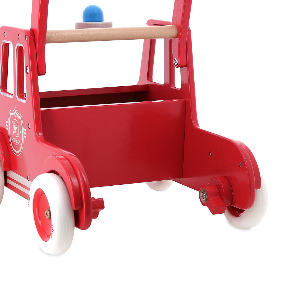 Vilac Push Cart, Fire Truck