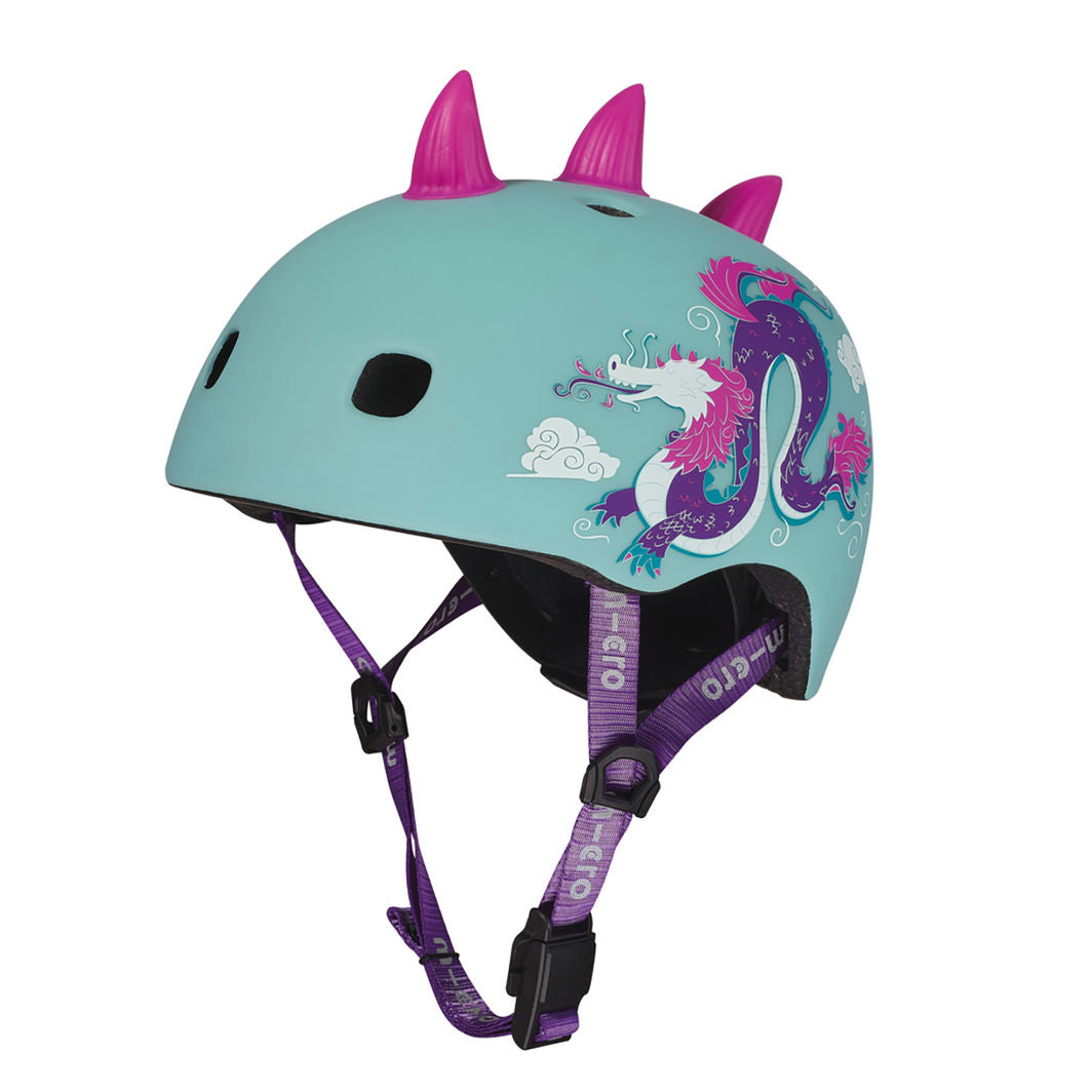 Micro Helmet, 3D Dragon - Size M (5–8 years)