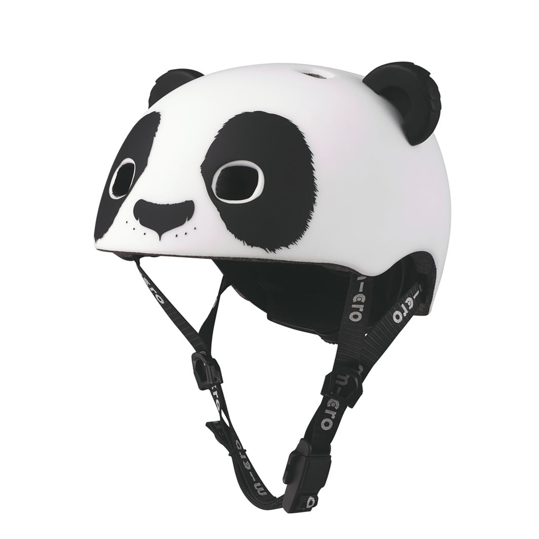 Micro Helmet, 3D Panda - Size S (Ages 2-5)