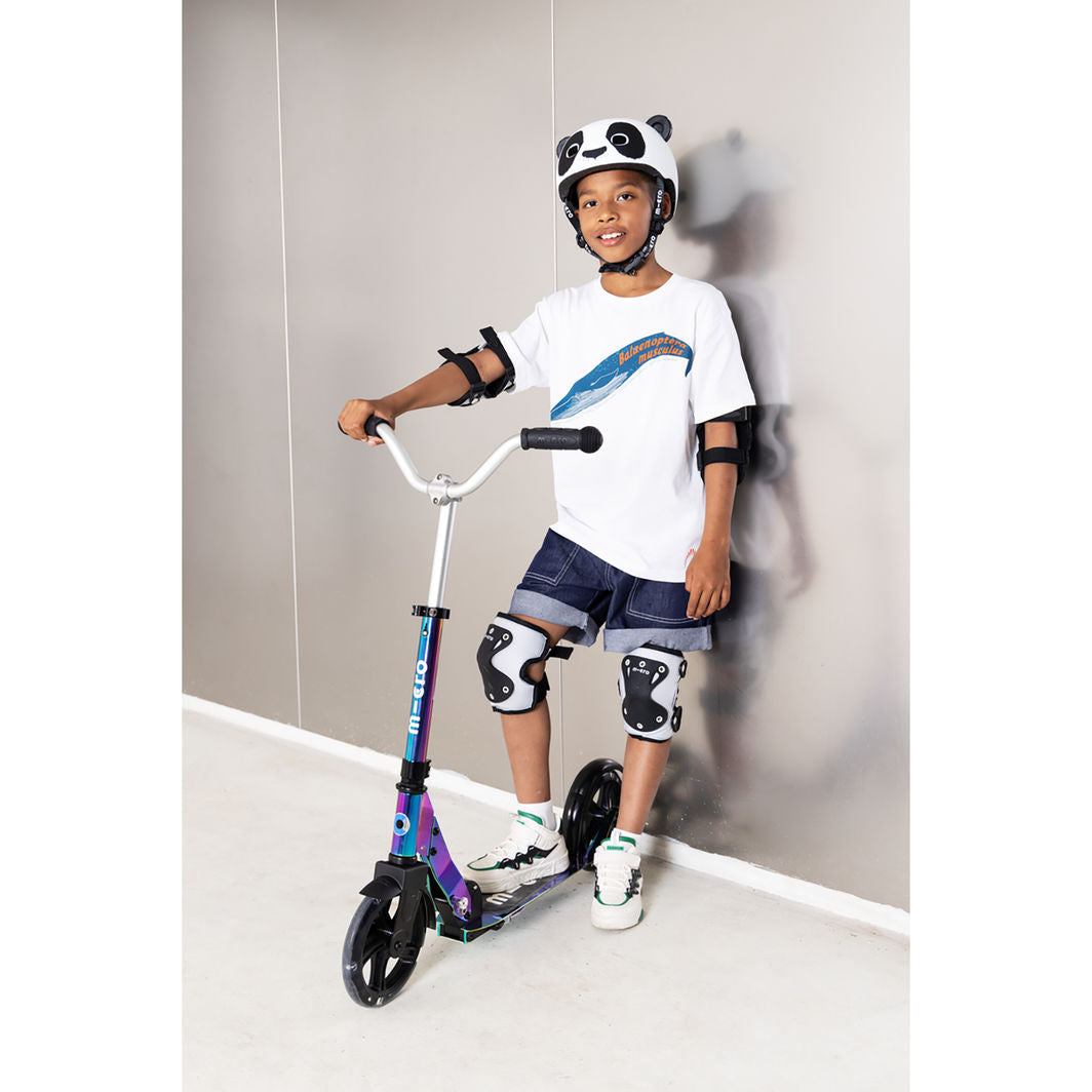 Micro Helmet, 3D Panda - Size M (Ages 5-8)