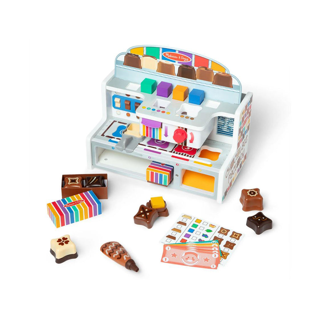 Melissa & Doug legemad i træ, Chokoladefabrik