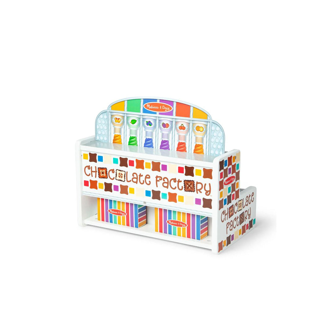 Melissa & Doug Wooden Play Food, Chocolate Factory