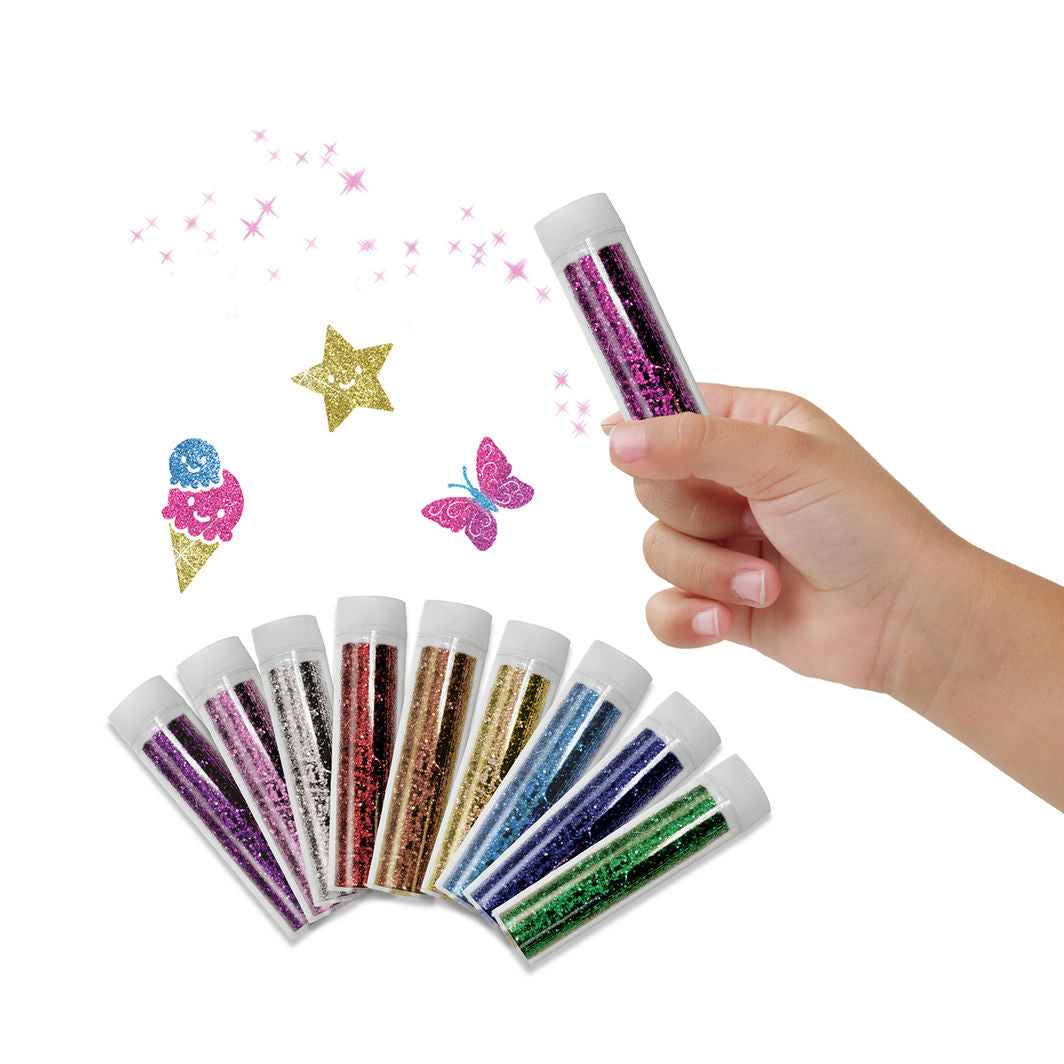 SES Creative, Biodegradable Glitter - 10 Colors