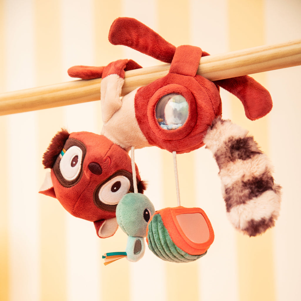 Lilliputiens, Elvis Hanging Toy for Stroller and Car Seat