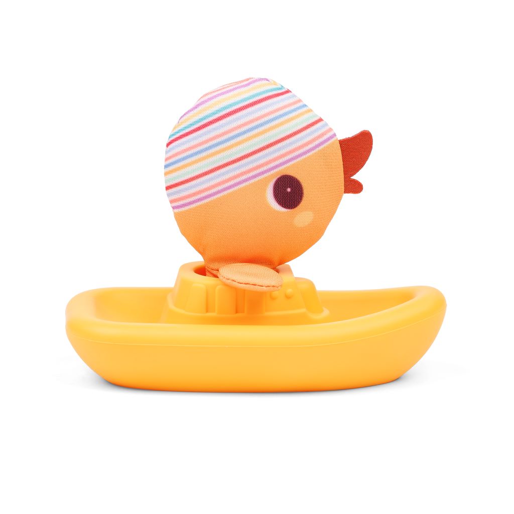 Lilliputiens, Gaspard Bath Toy with Boat for Baby
