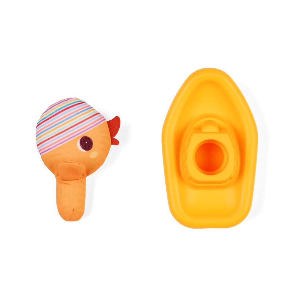 Lilliputiens, Gaspard Bath Toy with Boat for Baby