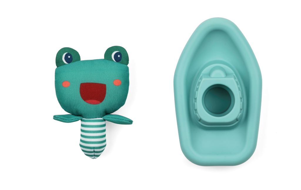 Lilliputiens, James Bath Toy for Baby with Boat