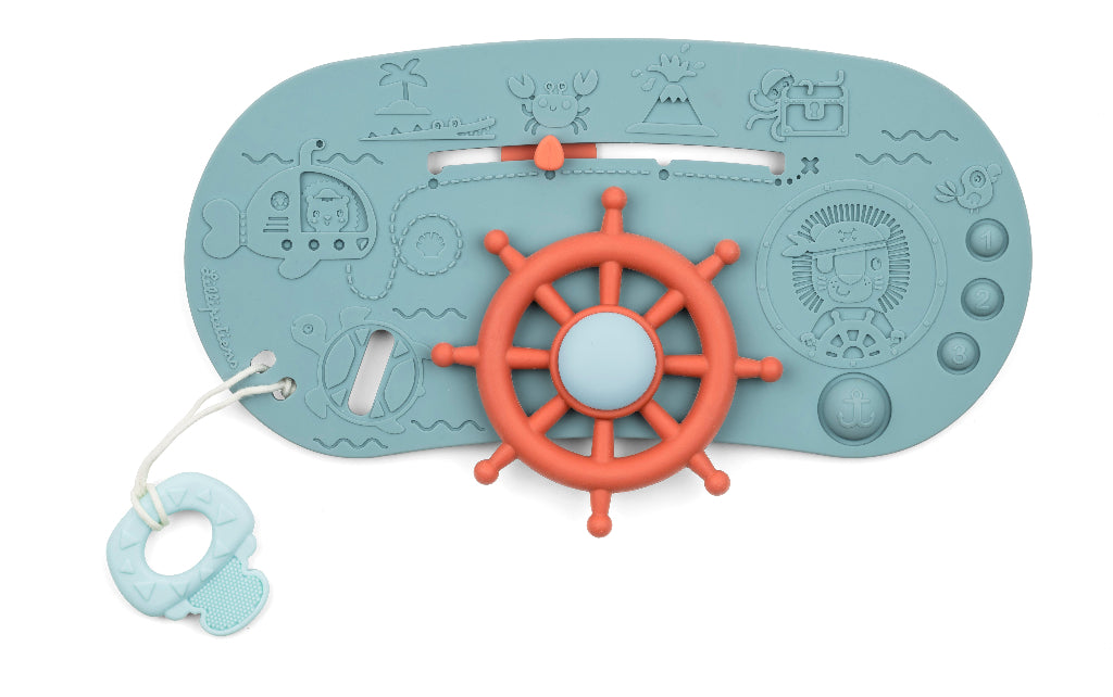 Lilliputiens, Pirate Bath Panel in Silicone