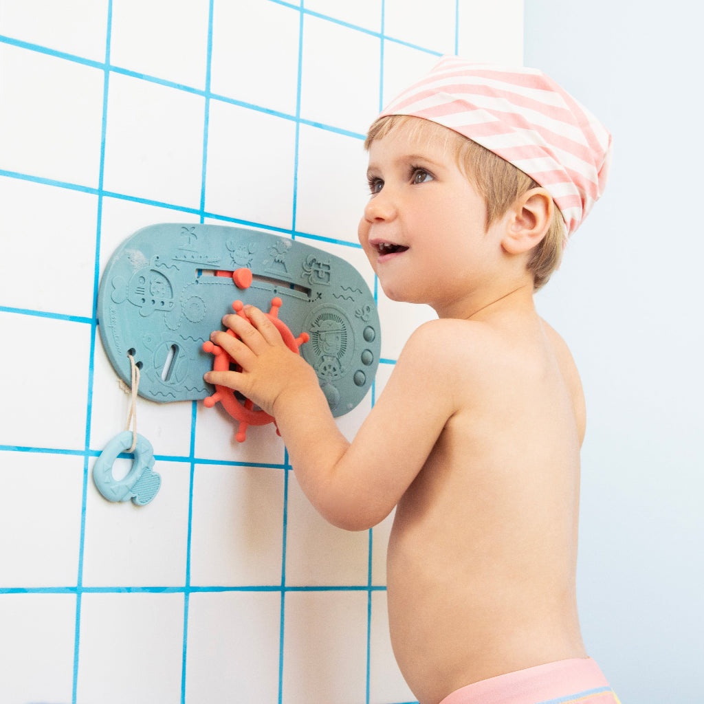 Lilliputiens, Pirate Bath Panel in Silicone