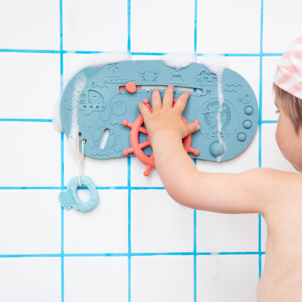 Lilliputiens, Pirate Bath Panel in Silicone