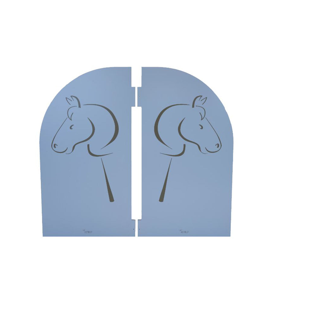 By Astrup Hobby Horse Accessories, Jump Wings - Horses