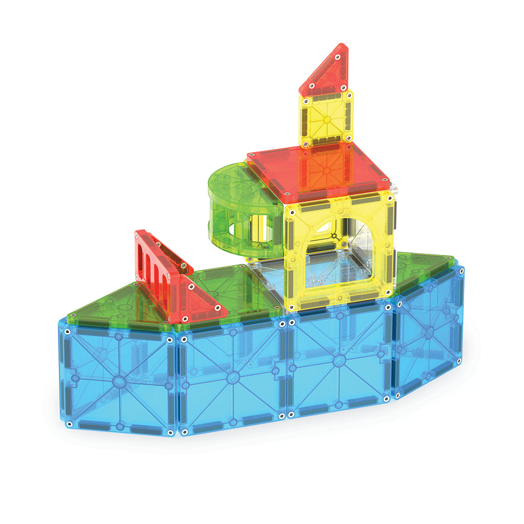 Magna-Tiles Magnetic Building Set, City Center - 110 Pieces